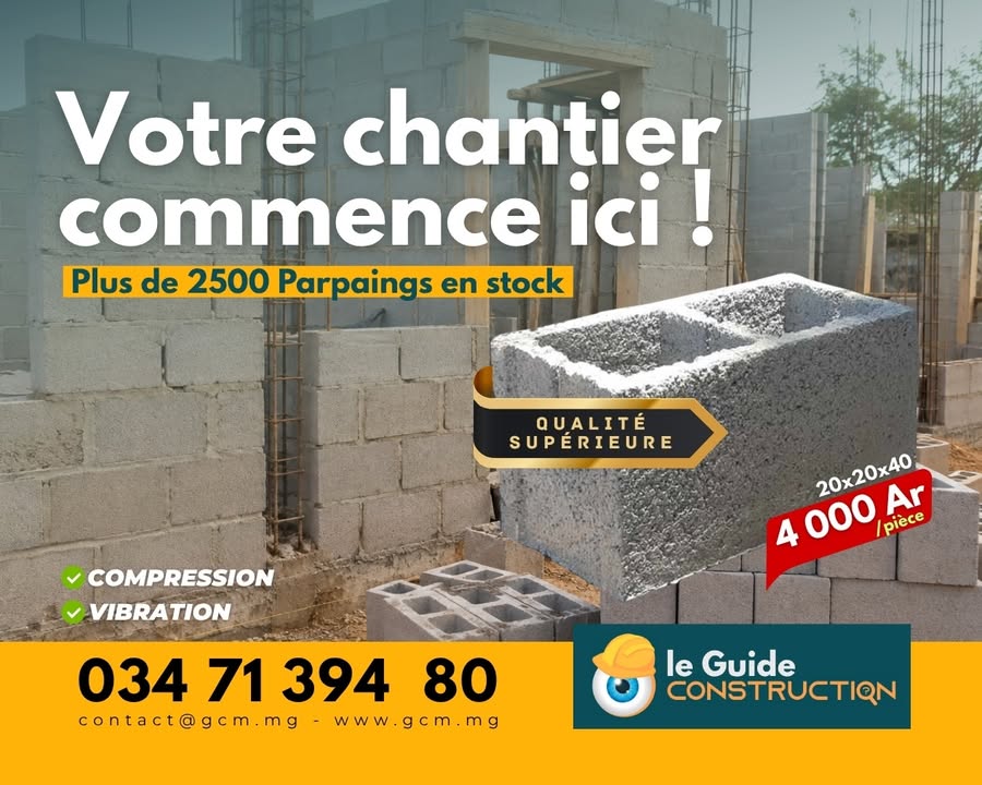 Le Guide Construction Madagascar